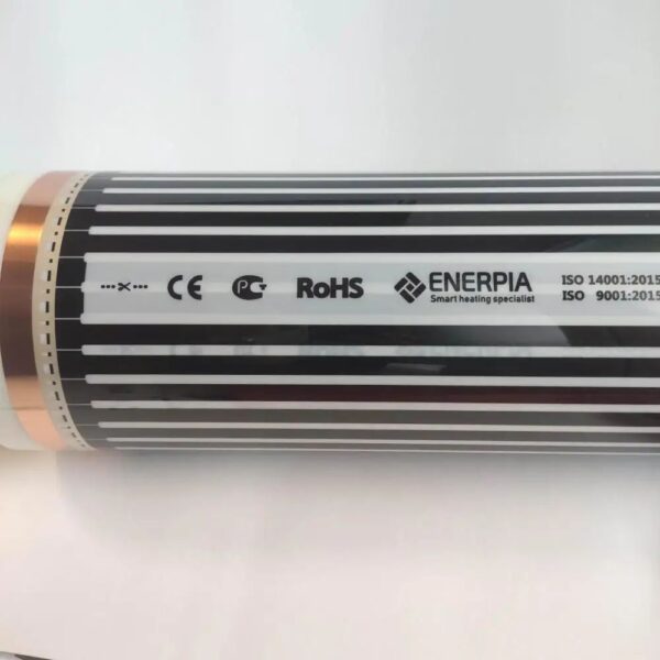 Инфракрасная пленка Enerpia 400Вт/м.кв. в рулоне, крупным планом